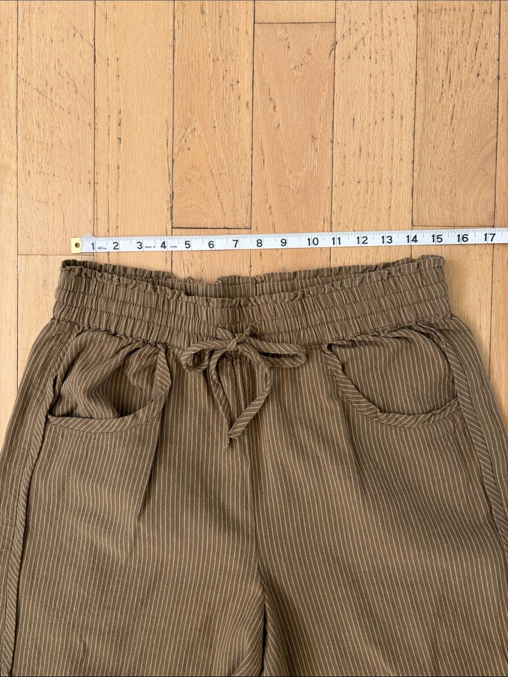 Free People women’s Drawstring Pants Leaf Green - Picture 5 of 6